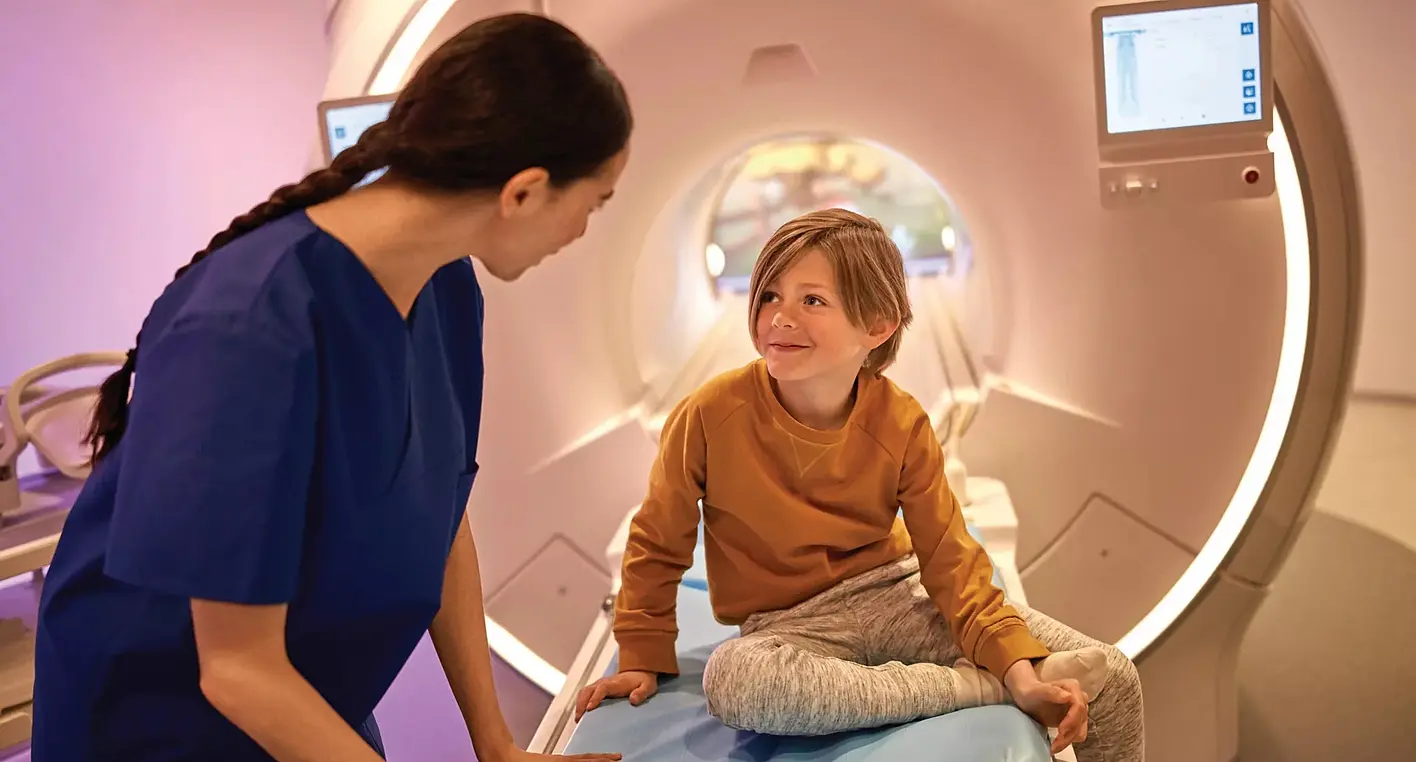 Philips offre soluzioni specifiche per la risonanza magnetica destinate ai bambini, progettate per ridurre l'ansia.