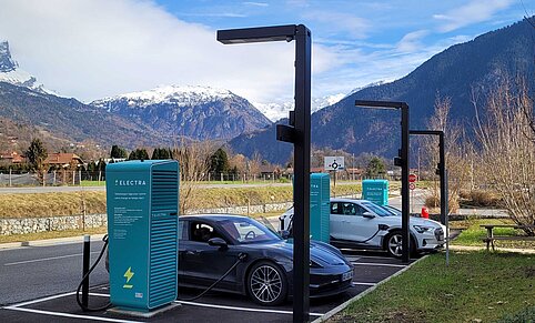 Electra charging spots