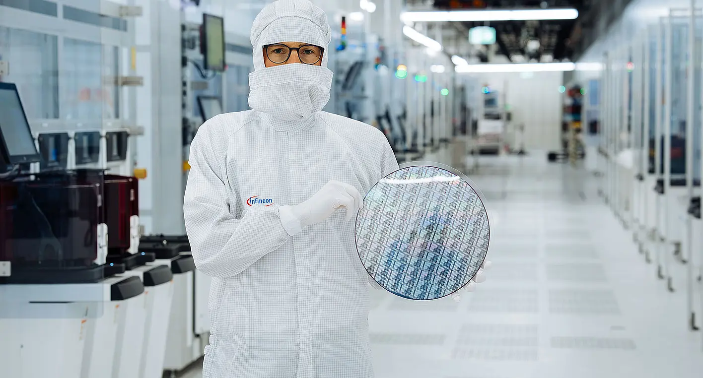 Next-generation gallium nitride (GaN) power semiconductors on 300-millimeter wafer