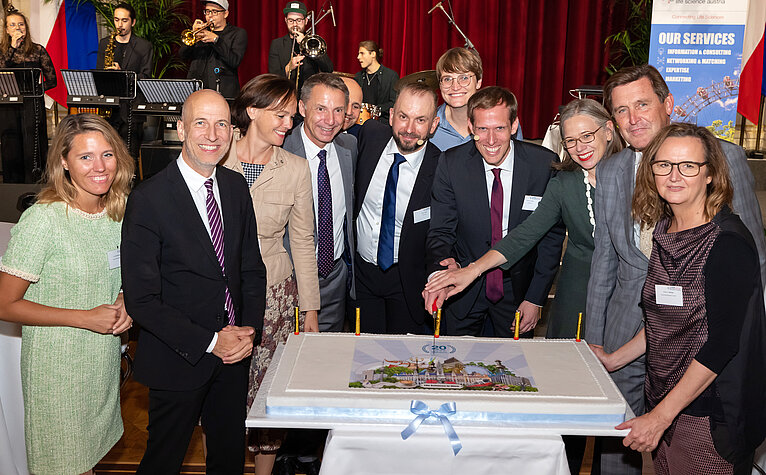 20 JahreLISAvienna Torte