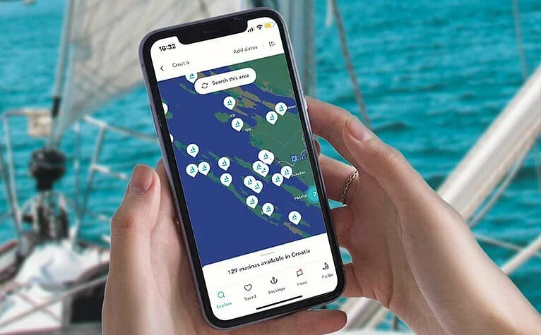 Finding marines in Croatia via App