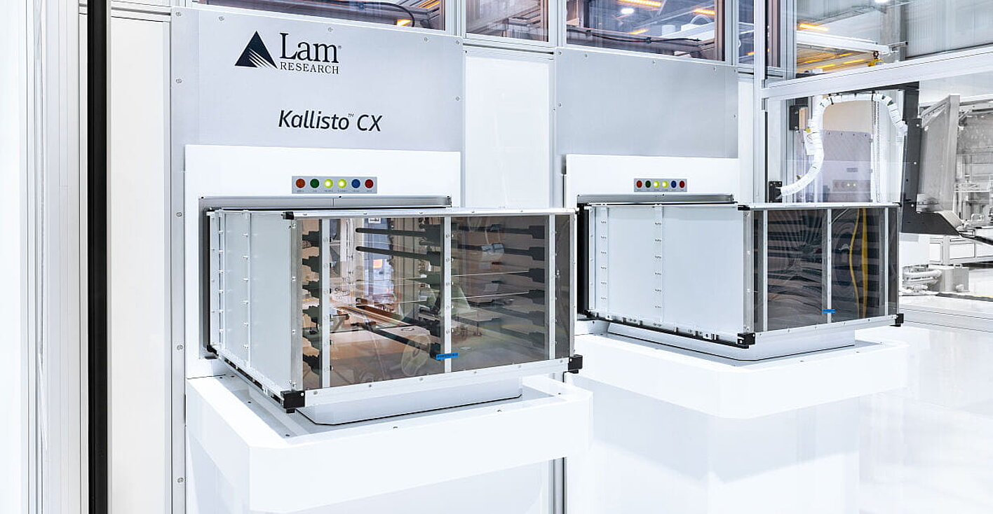 Lam Research Kallisto CX Anlage im Labor zur Panel-Level-Verarbeitung für effiziente Halbleiter- und KI-Chip-Produktion