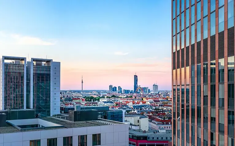 Urban cityscape Wien