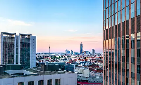 Urban cityscape Wien