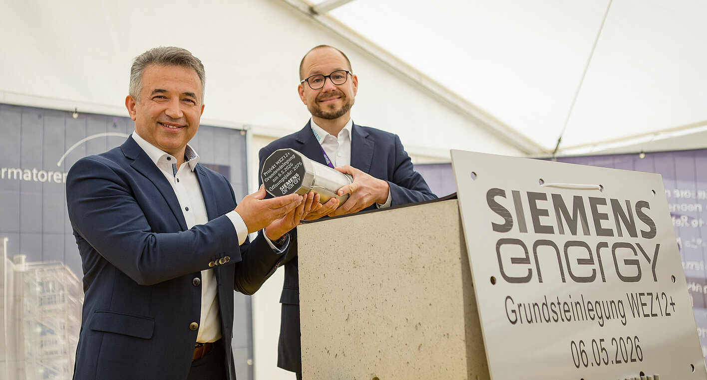 Groundbreaking ceremony at Siemens Energy in Weiz.