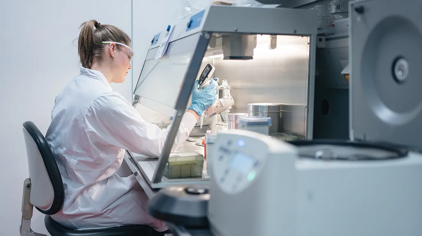 A researcher at Boehringer Ingelheim.