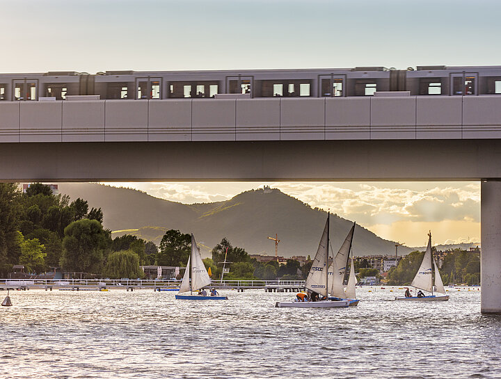 Neue Donau Ubahn Brücke