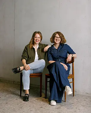 Co-Gründerinnen von Fund F: Lisa Fassl (links) und Nina Wöss