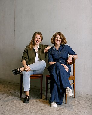 Co-Gründerinnen von Fund F: Lisa Fassl (links) und Nina Wöss